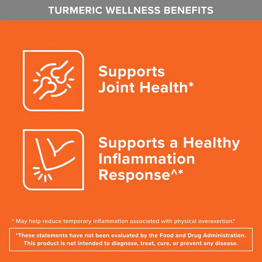 Litmus Organics - Turmeric Curcumin - Inflammation Support Capsules