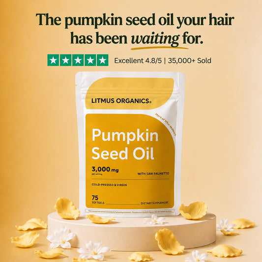 Litmus Organics - Pumpkin Seed Oil Complex - Thinning Hair Formula