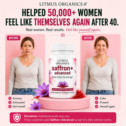 Litmus Organics - Saffron Advanced — Natural Mood & Anxiety Relief